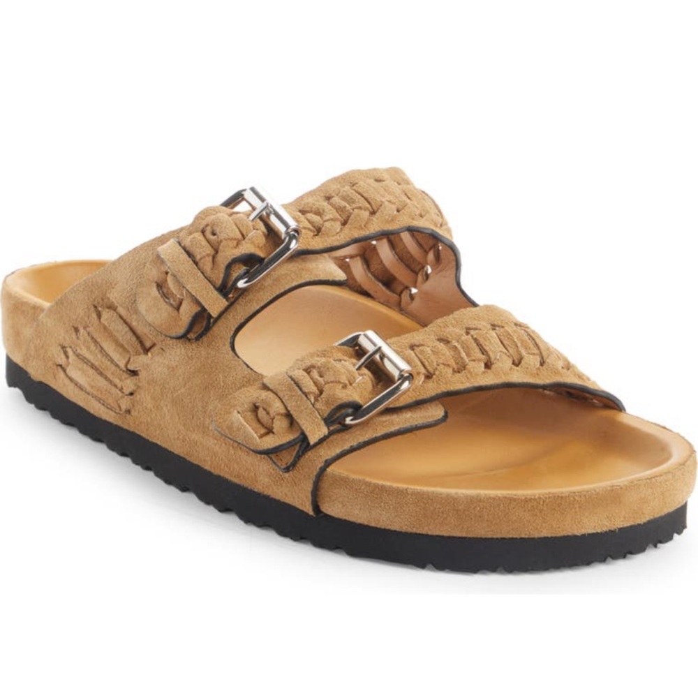 Isabel Marant Lennyo Suede Slide Sandal